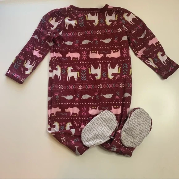 Carter's Kids Pajama Set - Pink, Orange, and Purple - Picture 5 of 13